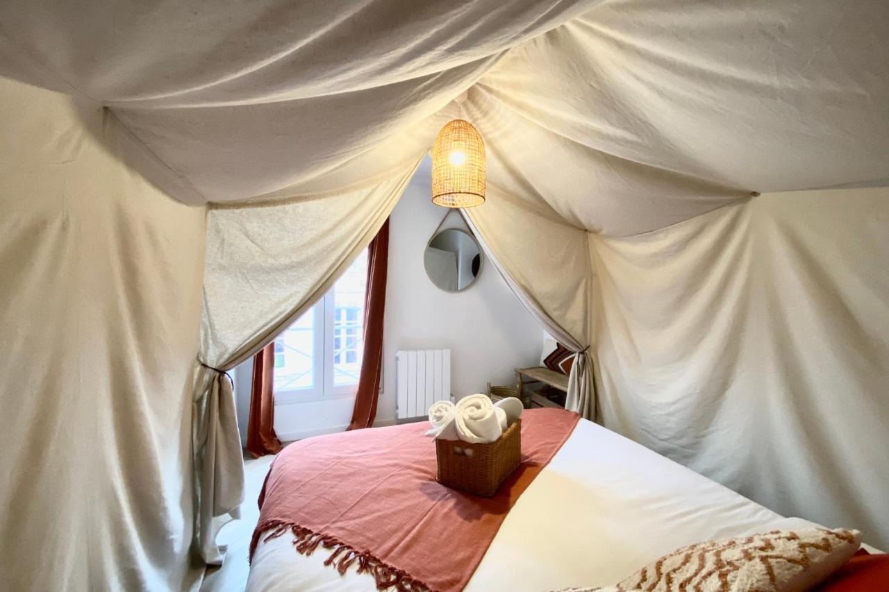 L'Expedition - Best Keys - Experience Unique - Deco Immersive - Lit Queen Size & Canape Convertible - Centre Ville - Netflix & Wifi Illimite - Check-In Autonome - Parking Gratuit Villeneuve-sur-Yonne Exterior foto